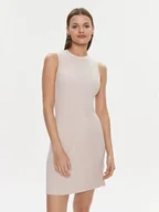 Sukienki - Guess Sukienka codzienna Allie W4RK20 Z2YN2 Beżowy Bodycon Fit - miniaturka - grafika 1