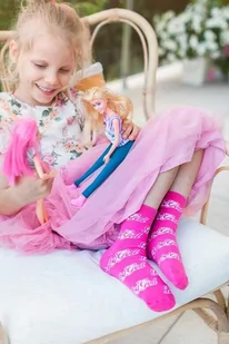 SKARPETKI DZIECIĘCE W NAJMODNIEJSZYCH KOLORACH BABY GIRL MILENA - Skarpetki dla dzieci - miniaturka - grafika 1