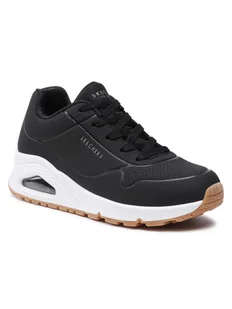 Skechers Sneakersy Uno 310024L BLK Czarny - Buty dla dziewczynek - miniaturka - grafika 1