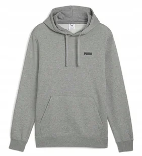Bluza PUMA ESS SMALL LOGO HOODIE szara typ kangurka z kapturem XXL - Bluzy męskie - miniaturka - grafika 1