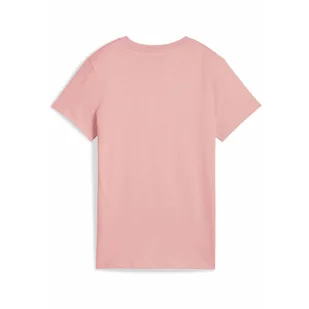 Damska koszulka z logo ESS No. 1 PUMA Pink Fruit - Koszulki sportowe damskie - miniaturka - grafika 1