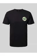 Koszulki męskie - T-shirt z nadrukiem z logo i okrągłym dekoltem - Santa Cruz - miniaturka - grafika 1