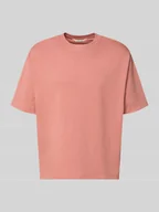 Koszulki męskie - T-shirt o kroju relaxed fit z czystej bawełny Model 'RELEXASPEN' - miniaturka - grafika 1