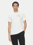 Koszulki męskie - Nike T-Shirt FQ6138 Biały Regular Fit - miniaturka - grafika 1