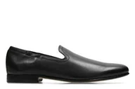 Półbuty męskie - Form Step [black leather] - rozmiar 42.5 - miniaturka - grafika 1