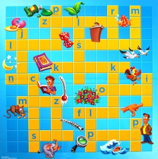 Mattel Scrabble Junior CZ