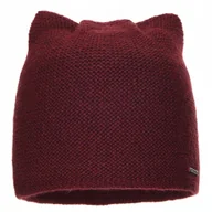 Czapki damskie - Czapka zimowa damska KITTY Bordo - miniaturka - grafika 1