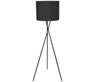 Lampy stojące - Lampa podłogowa TEKLA 1xE27/20W/230V czarne - miniaturka - grafika 1