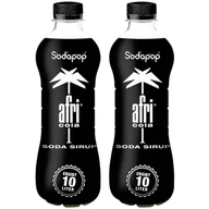 Syropy i koncentraty owocowe - 2x SYROP SODAPOP AFRI COLA 500ml KONCENTRAT DO SATURATORA WODY 10L NAPOJU - miniaturka - grafika 1