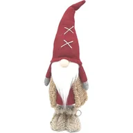 Ozdoby bożonarodzeniowe - LUDOWY SKRZAT Z BRODĄ 17x10x59CM - miniaturka - grafika 1
