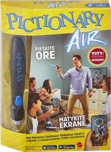 Mattel TABLE GAME PAINT IN AIR LT GXR13 - Zabawki kreatywne - miniaturka - grafika 1