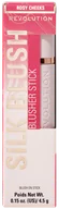Róże do policzków - Makeup Revolution Silk Blush Róż w Sztyfcie Rosy Cheeks - miniaturka - grafika 1
