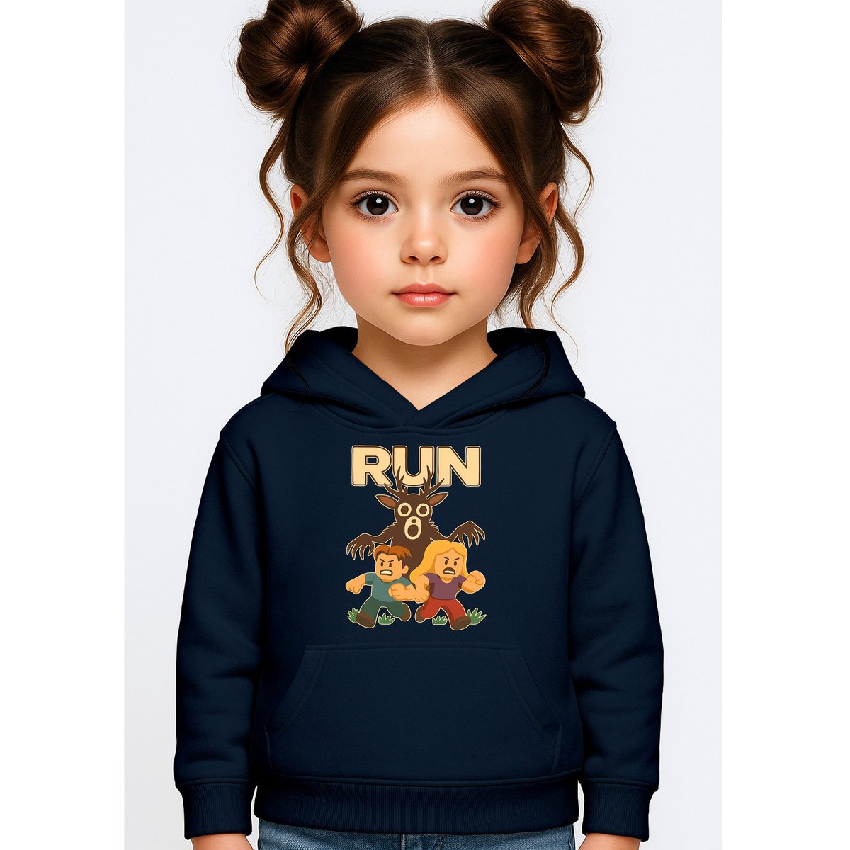 BLUZA DZIECIĘCA Z KAPTUREM 99 NOCY W LESIE ROBLOX 122-128 PREZENT