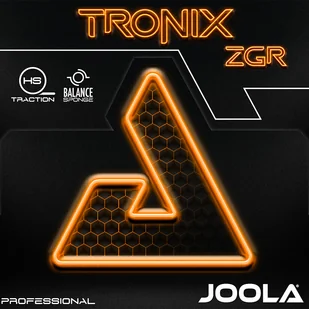 Pokrycie Joola  Tronix ZGR  2,0 mm, Czarny - Tenis stołowy - miniaturka - grafika 1