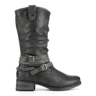 Kozaki Mustang 1229-605 - Kozaki damskie - miniaturka - grafika 1