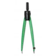 Przybory szkolne - STAEDTLER Cyrkiel szkolny z etui na grafity zielony - Staedtler - miniaturka - grafika 1