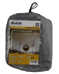 Ściana przeciwpyłowa 310 x 310 cm Glück - Folie i taśmy malarskie - miniaturka - grafika 1