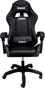 Fotel R-Sport Fotel Gamingowy K3 R-Sport CZARNY dla gracza+masażer - Fotele gamingowe - miniaturka - grafika 1