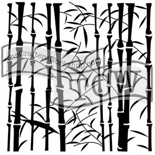 Szablon, bambus, 15,2 cm - Scrapbooking Szablon, bambus, 15,2 cm - Scrapbooking - miniaturka - grafika 1