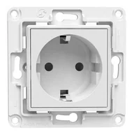 Gniazdka elektryczne - Gniazdko ścienne SHELLY Wallsocket Biały - miniaturka - grafika 1