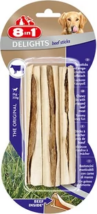 8IN1 1 Beef Delights Sticks 3Szt - Suplementy i witaminy dla psów - miniaturka - grafika 1