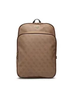 Plecaki - Guess Plecak Vezzola Specail Squared Bckpck HMVZLA P2261 Brązowy - miniaturka - grafika 1