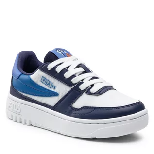Buty dla chłopców - Sneakersy FILA - Fxventuno M Teens FFT0008.13044 White/Medieval Blue - grafika 1