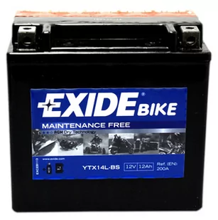 Exide ETX14L-BS ETX14L-BS - Akumulatory samochodowe - miniaturka - grafika 1