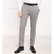 Spodnie męskie - BOSS Wełniane spodnie H-Genius-MM-224 | Slim Fit - miniaturka - grafika 1