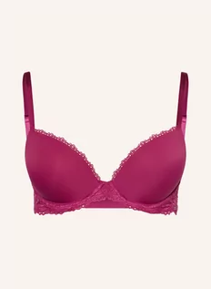 Biustonosze - Calvin Klein Biustonosz Push-Up Seductive Comfort Light pink - grafika 1