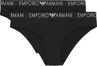 Majtki damskie - EMPORIO ARMANI majtki damskie (2-pak) czarny/czarny M - miniaturka - grafika 1