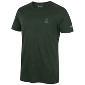 Koszulki sportowe męskie - Koszulka męska Zulu Merino Fire 160 Short Comfy Rozmiar: M / Kolor: ciemnozielony - miniaturka - grafika 1