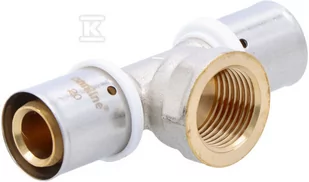 TRÓJNIK ZAPRASOWYWANY GZ 20MM X 3/4" profil U - Łączniki, trójniki, kształtki - miniaturka - grafika 1