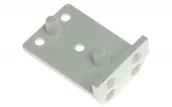 Zawiasy, okucia i inne akcesoria - Element mocujący do zawiasu OT 495 160 PCV góra biały - miniaturka - grafika 1
