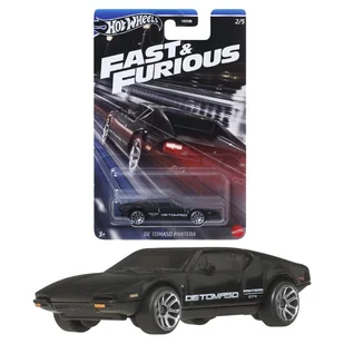 Hot Wheels Szybcy I Wściekli Fast & Furious Autko Samochodzik Resorak Model De Tomaso Pantera - Samochody i pojazdy dla dzieci - miniaturka - grafika 1