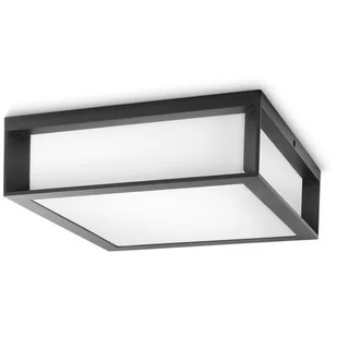 Philips 171849316 Skies 2x42W Plafon zewnętrzny antracytowy - Lampy sufitowe - miniaturka - grafika 1