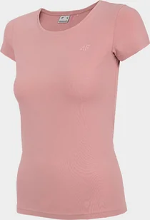 4f Koszulka damska H4Z22-TSD350 Jasny róż r.S - Koszulki i topy damskie - miniaturka - grafika 1