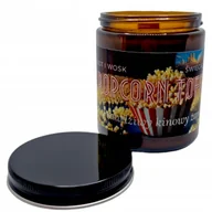 Świece - Świeca Sojowa naturalna zamykana ręcznie robiona 250 ml - Popcorn z Toffie - miniaturka - grafika 1