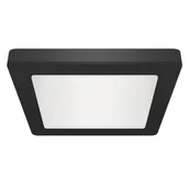 Lampy sufitowe - Sufitowa lampa kwadratowa Olga 04410 Ideus LED 18W 4500K czarna - miniaturka - grafika 1