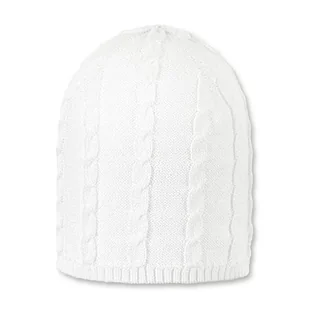 Sterntaler Unisex Baby OCS czapka dziergana wzór warkocza czapka zimowa, biała (500), 37 - Czapki damskie - miniaturka - grafika 1