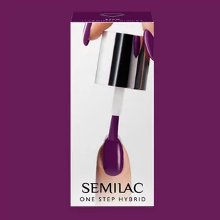 Semilac Semilac One Step Hybrid lakier hybrydowy 5ml S760 Hyacinth Violet - Lakiery hybrydowe - miniaturka - grafika 1