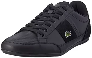 Trampki męskie - Lacoste Męskie trampki Chaymon Bl 22 2 CMA, Blk, 9 UK - grafika 1