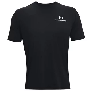Koszulki męskie - Under Armour Rush Energy Short Sleeve 1366138-001  męski t-shirt czarny - grafika 1