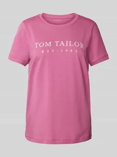 T-shirt z okrągłym dekoltem - Koszulki i topy damskie - miniaturka - grafika 1