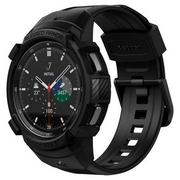 Akcesoria do smartwatchy - Spigen Etui Rugged Armor Pro do Samsung Galaxy Watch 4 Classic 46mm Matte Black ACS03832 - miniaturka - grafika 1