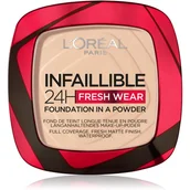 Podkłady do twarzy - Loreal Paris Infaillible Fresh Wear 24h podkład w pudrze odcień 20 Ivory 9 g - miniaturka - grafika 1