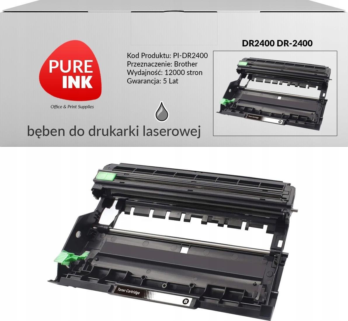 Pureink Bęben Pureink DR2400 DR-2400 Brother MFC-L2730DW