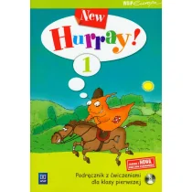 New Hurray 1 Podręcznik z ćwiczeniami - Książki do nauki języka angielskiego - miniaturka - grafika 1