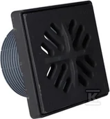 Odwodnienia, kanały i akcesoria - HL Nasada żeliwna do wpustów serii HL3100TK-HL5100TK kompletna fi146mm o wymiarze 190x190mm z ramą i rusztem żeliwo w kl.B125 (12,5t) - miniaturka - grafika 1