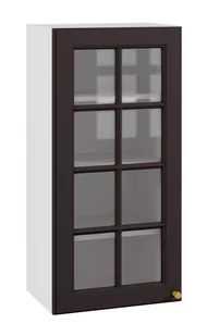 Bristol Witryna Wisząca Wysoka Gv-45-H92 Szpros Czarny Mat - Meble kuchenne - miniaturka - grafika 1